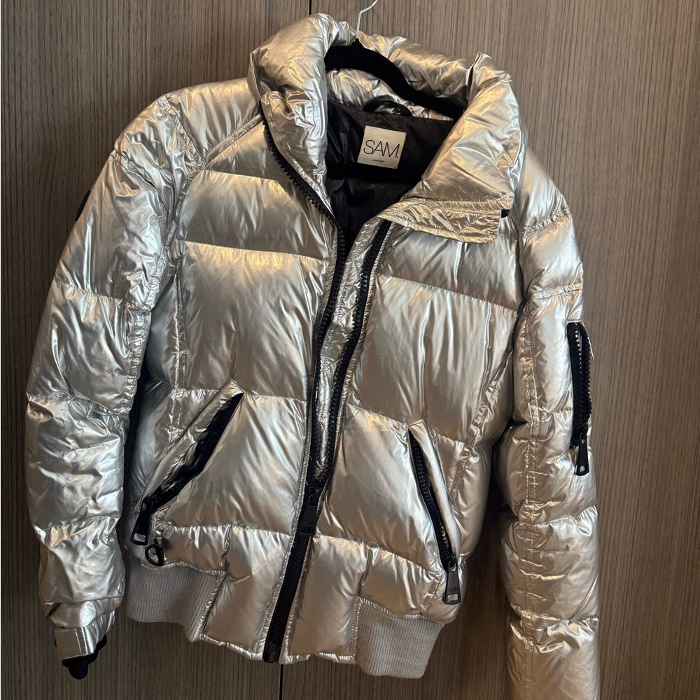 SAM. silver Women's Puffer Jacket